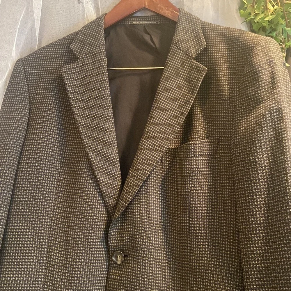 Ermenegildo Zegna Two Button Wool Blazer